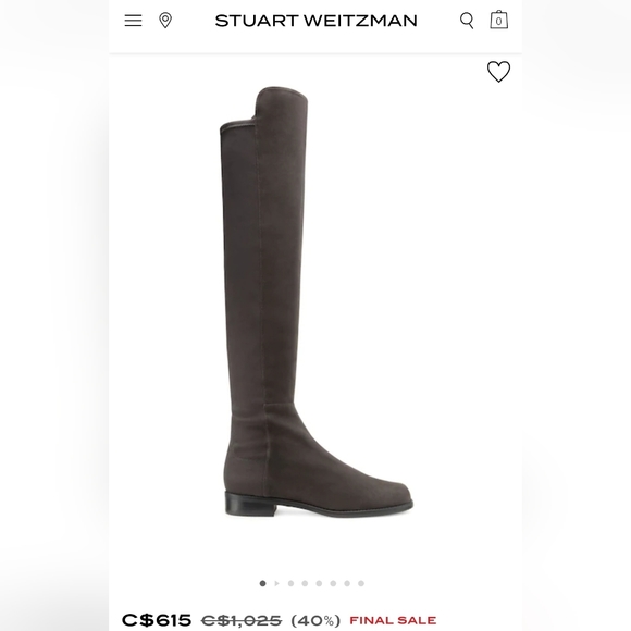 Stuart Weitzman 5050 Boots 7.5 - Picture 1 of 5